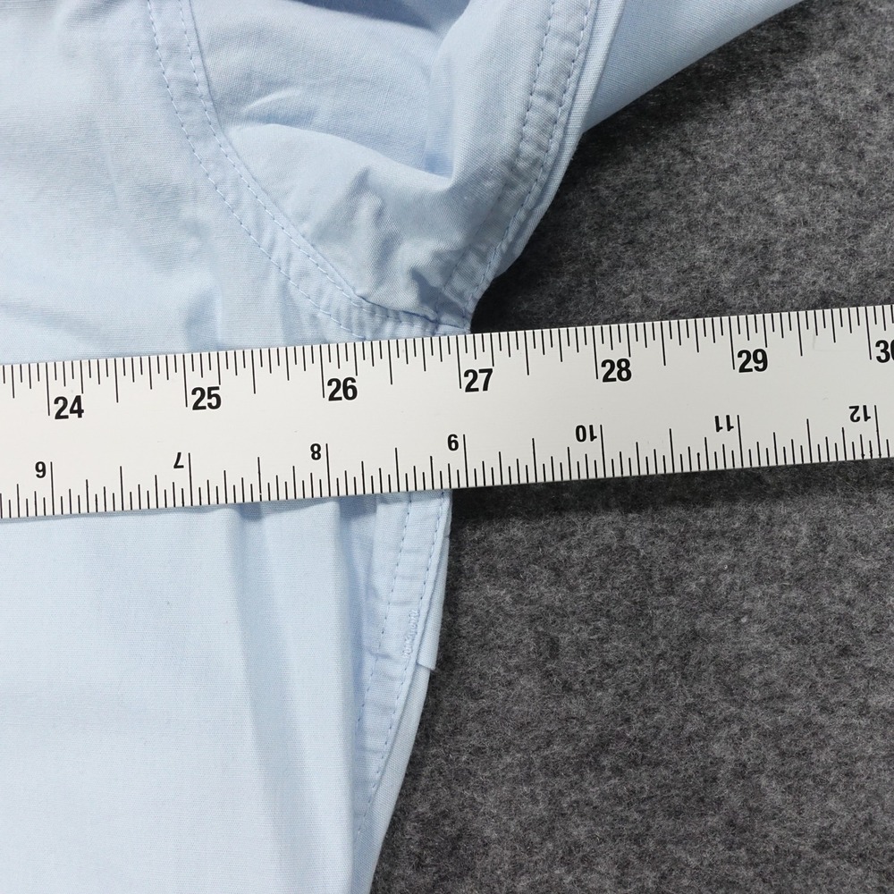 Hook & Tackle Fishing Shirt Men's XL Vented Back Mesh Light Blue - Picture 7 of 9